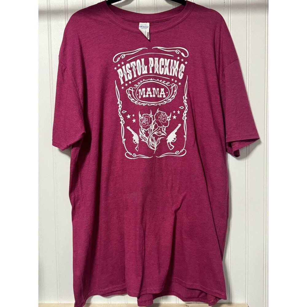 Gildan Softstyle T-shirt Berry Packing Mama 2XL